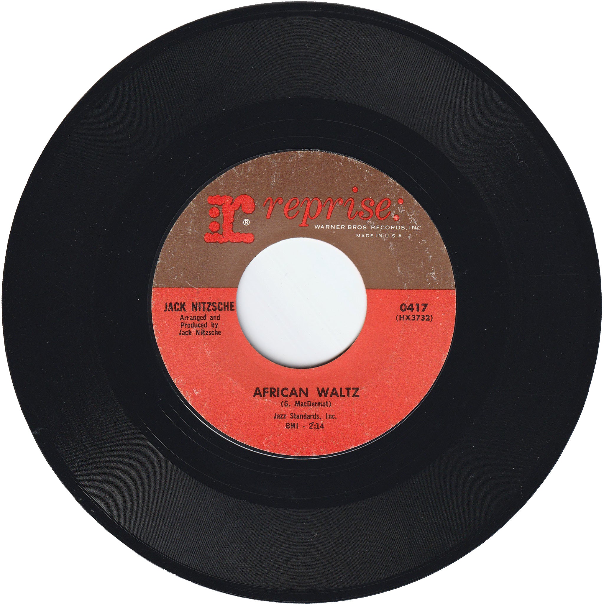 Jack Nitzsche - African Waltz / Gringo – NIGHT BEAT RECORDS