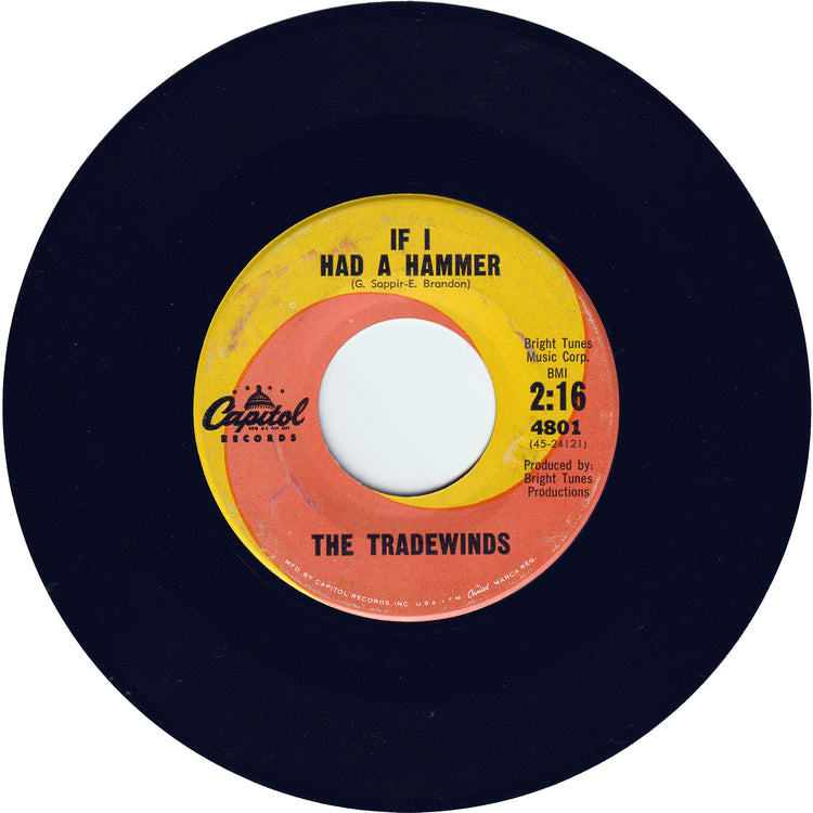 The Tradewinds - Daddy Roll 'Em / If I Had A Hammer