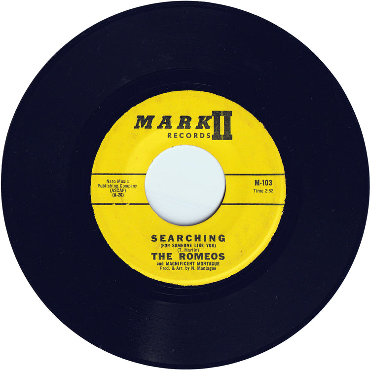 The Romeos - A Tear & A Smile / Searching (For Someone Like You)