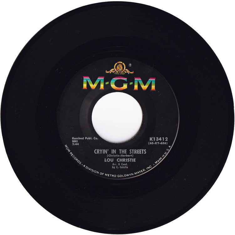 Lou Christie - Lightnin' Strikes / Cryin' In The Streets