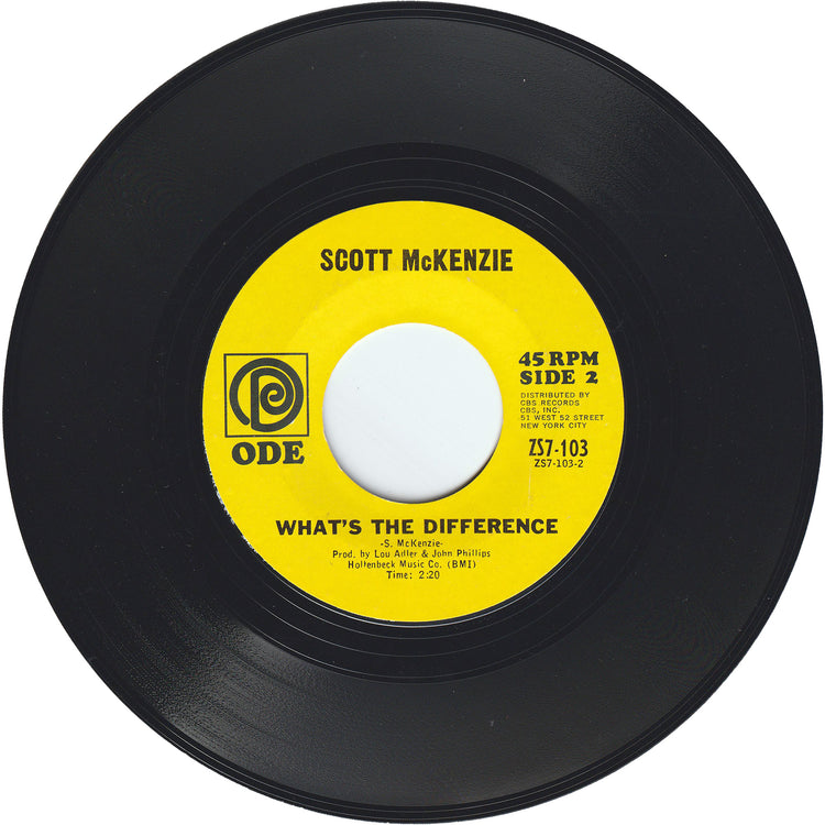Scott McKenzie - San Francisco / What's The Difference