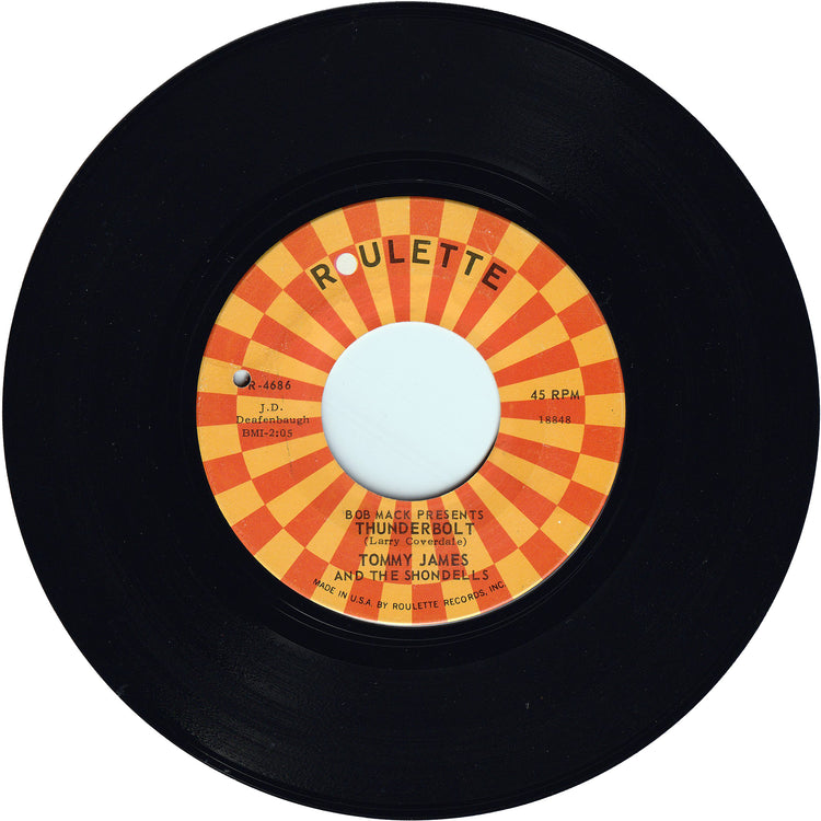 Tommy James & The Shondells - Hanky Panky / Thunderbolt
