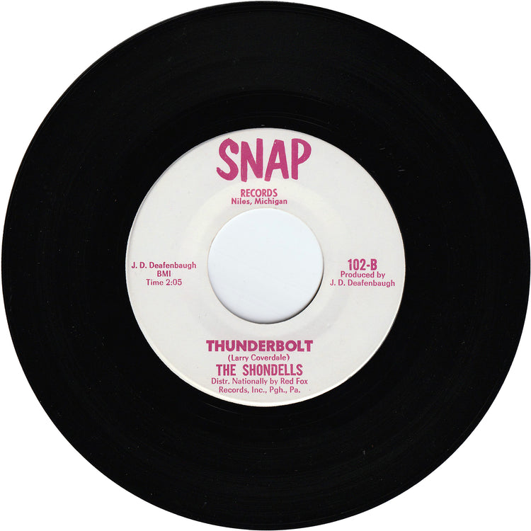 Tommy James & The Shondells - Hanky Panky / Thunderbolt (SNAP label)