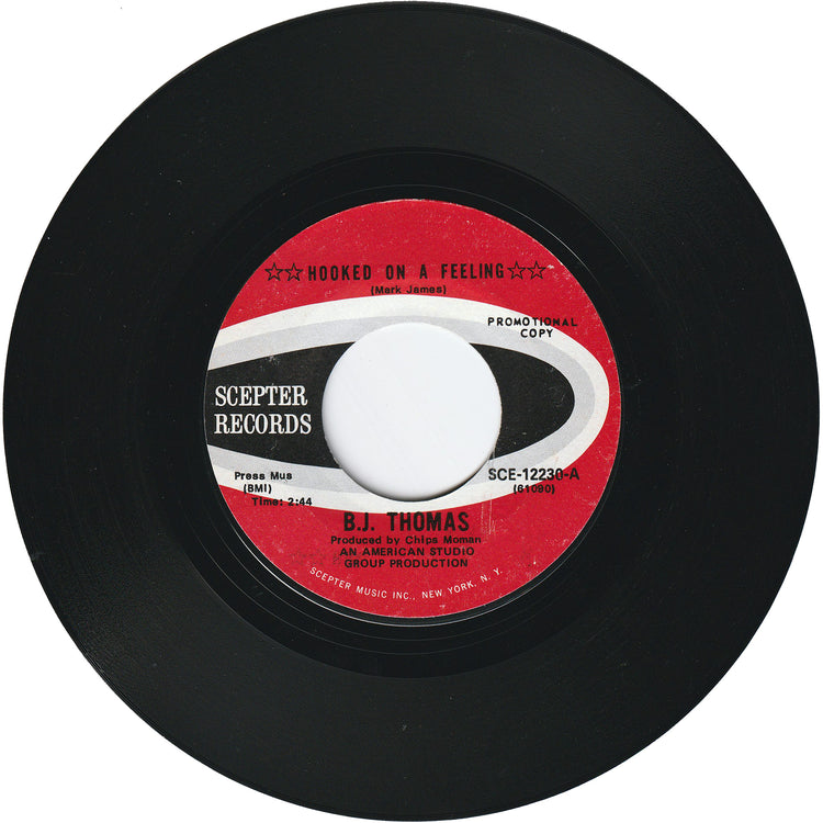 B. J. Thomas - Hooked On A Feeling / Hooked On A Feeling (Promo)