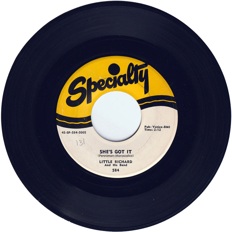 Little Richard - Heeby-Jeebies / She's Got It (Wavy line label)