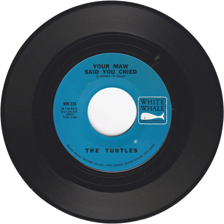 The Turtles - Let Me Be / Your Man Said You Cried