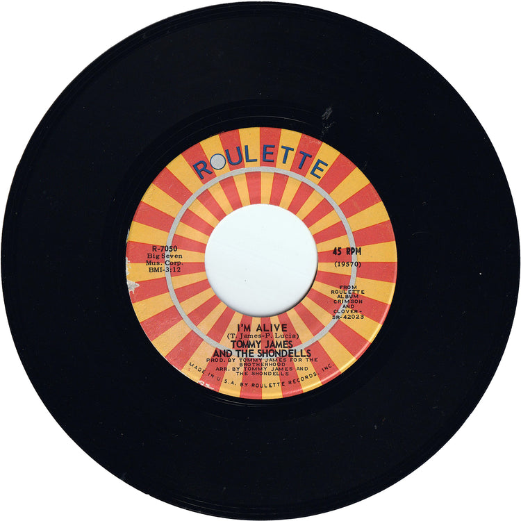 Tommy James & The Shondells - Crystal Blue Persuasion / I'm Alive