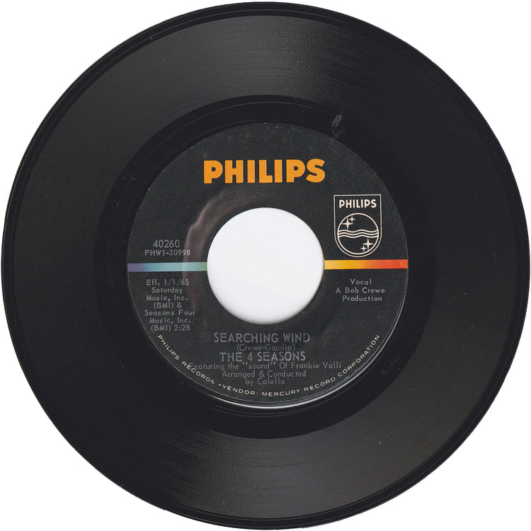 The Four Seasons - Bye, Bye, Baby (Baby, Goodbye) / Searching Wind