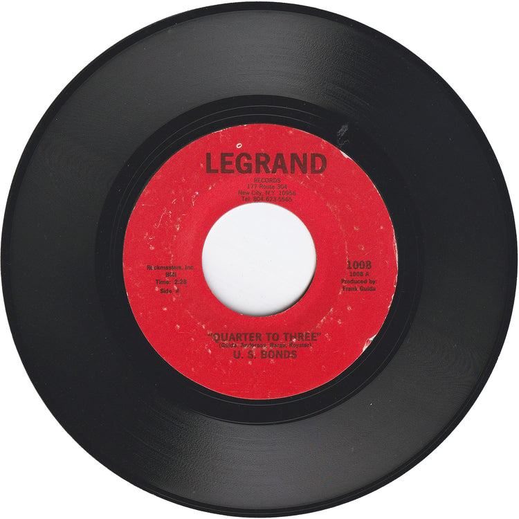Gary "U.S." Bonds - Quarter To Three / Take Me Back To New Orleans (Re-Issue)