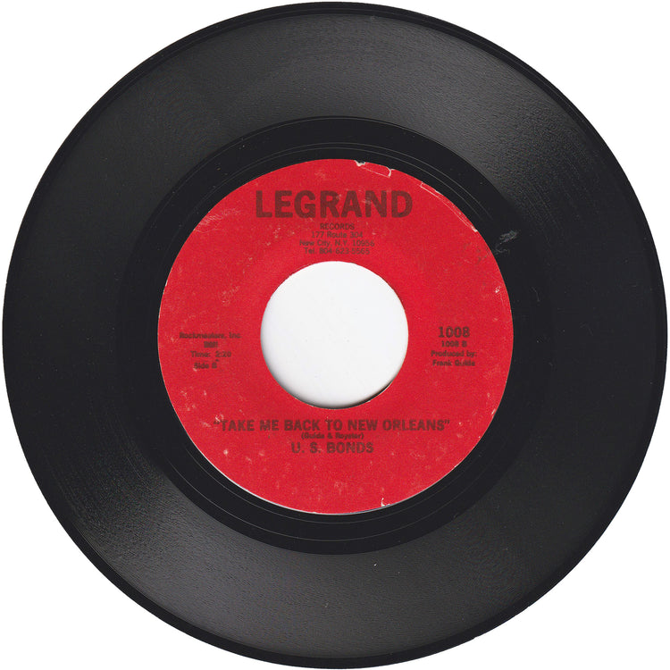 Gary "U.S." Bonds - Quarter To Three / Take Me Back To New Orleans (Re-Issue)