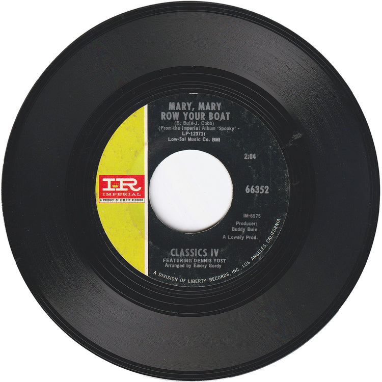 Classics IV - Traces / Mary, Mary Row Your Boat