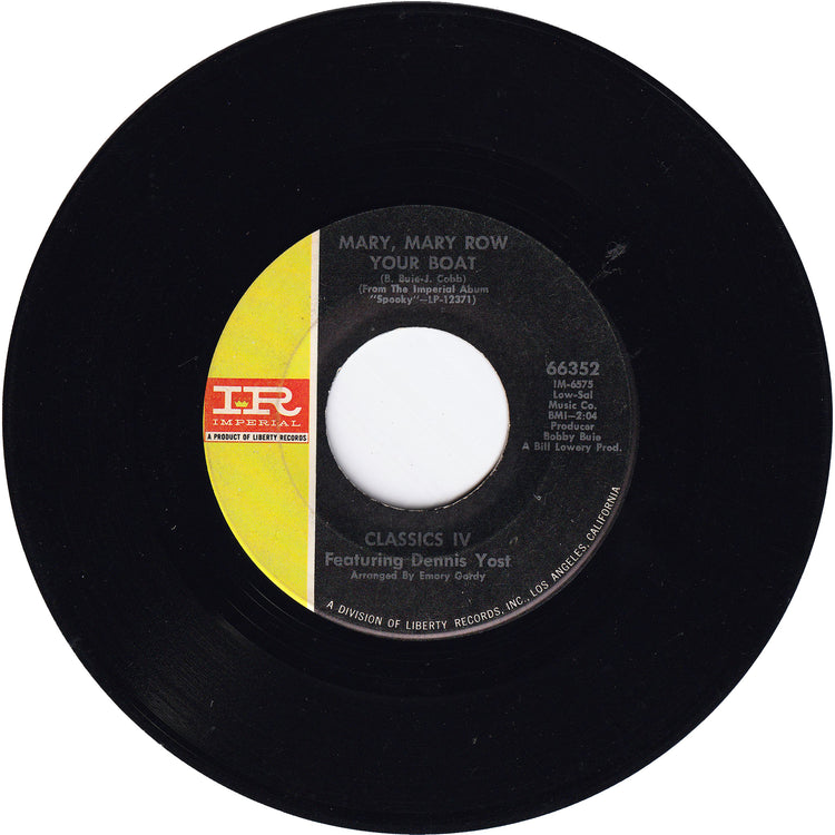 Classics IV - Traces / Mary, Mary Row Your Boat