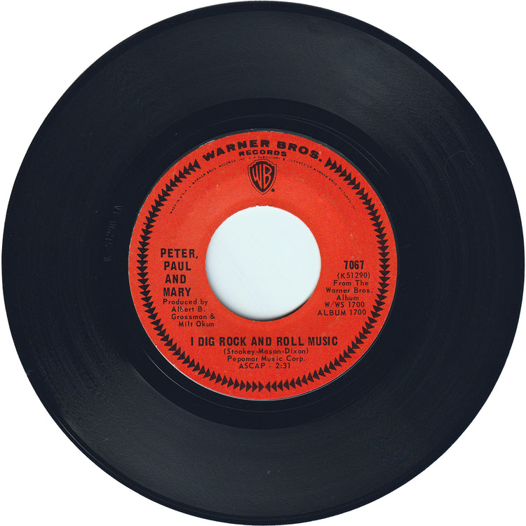 Peter, Paul & Mary - I Dig Rock & Roll Music / The Great Mandella (The Wheel Of Life)