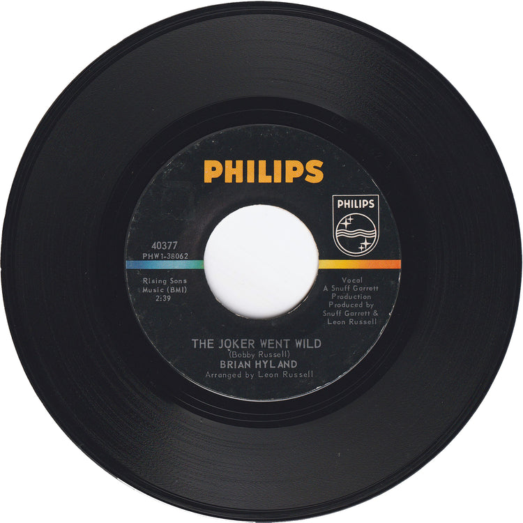 Brian Hyland - The Joker Went Wild / I Can Hear The Rain