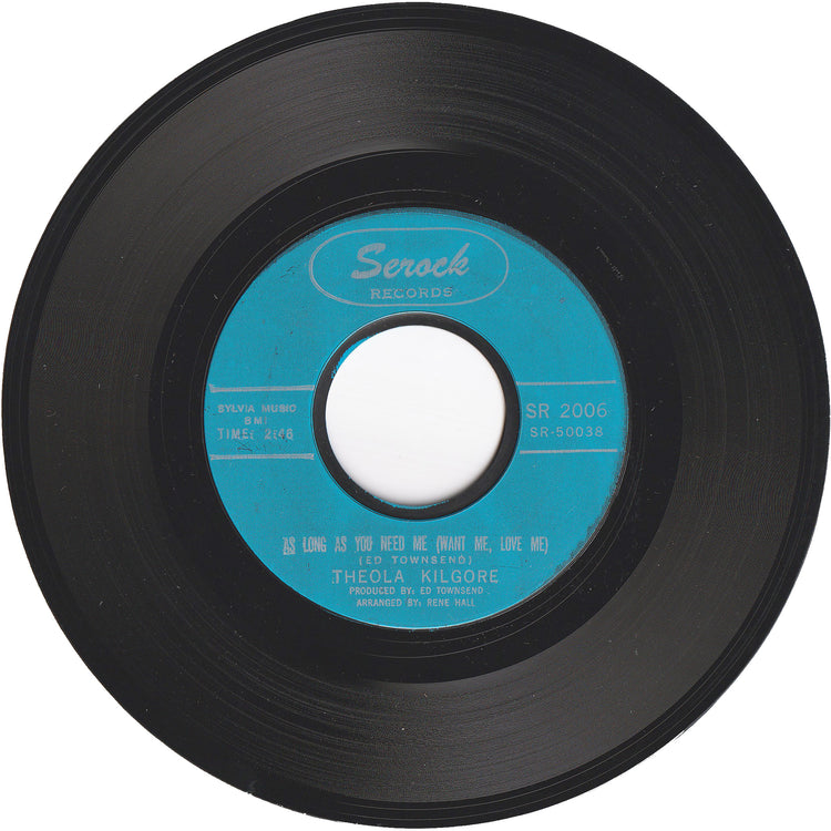 Theola Kilgore - This Is My Prayer / As Long As You Love Me