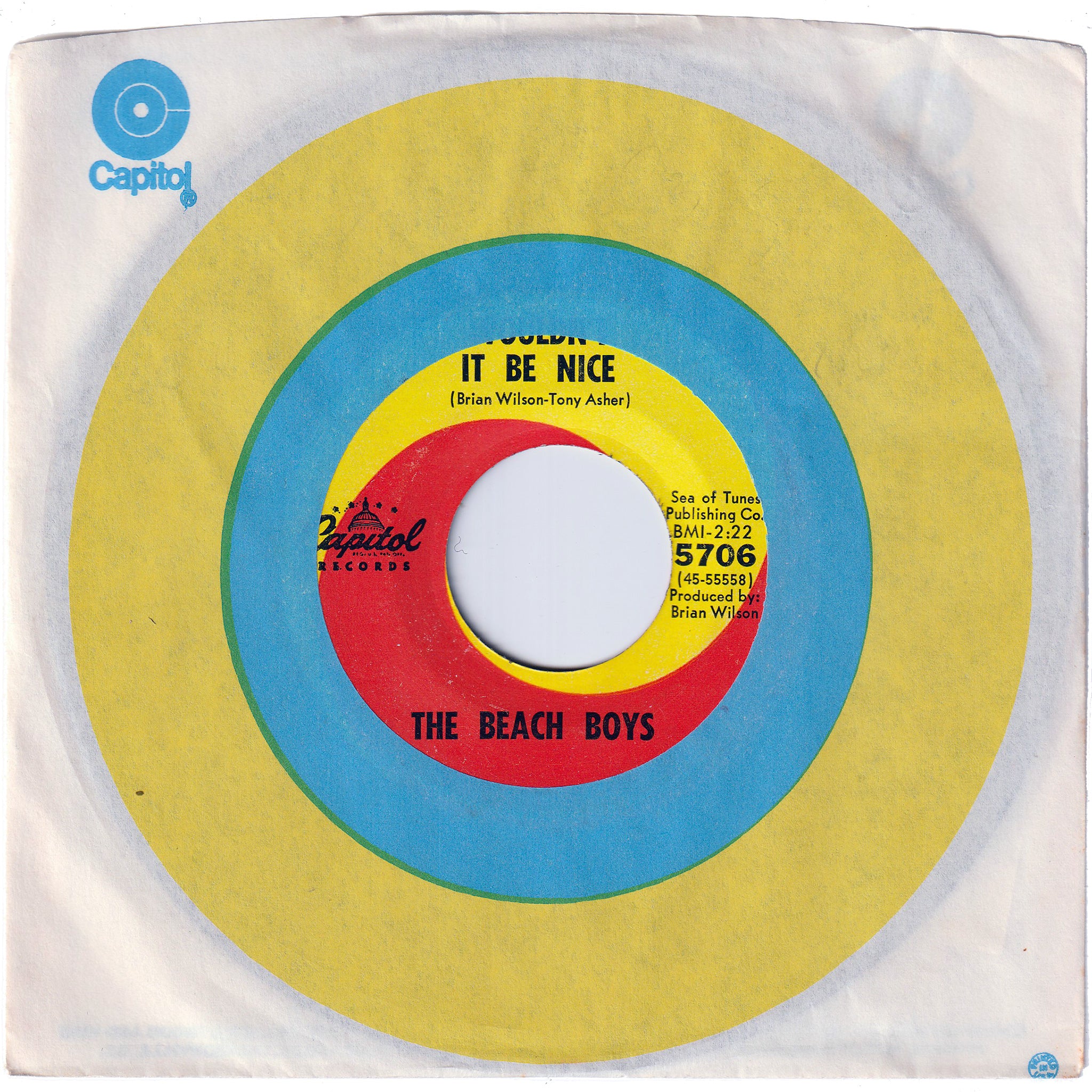 The Beach Boys - Wouldn't It Be Nice / God Only Knows – NIGHT BEAT RECORDS