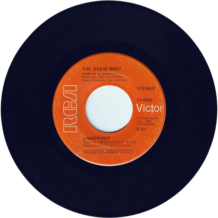 The Guess Who - These Eyes / Lightfoot