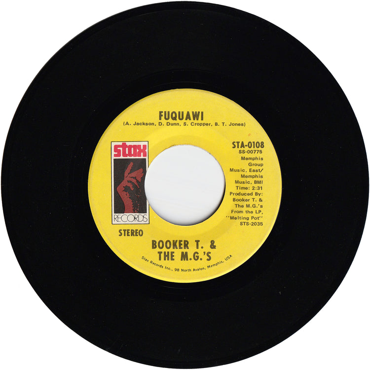 Booker T. & The M.G.'s - Jamaica This Morning / Fuquawi