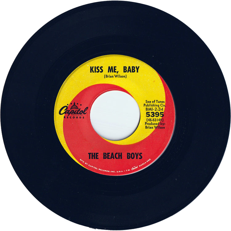 The Beach Boys - Help Me, Rhonda / Kiss Me, Baby (w/PS)