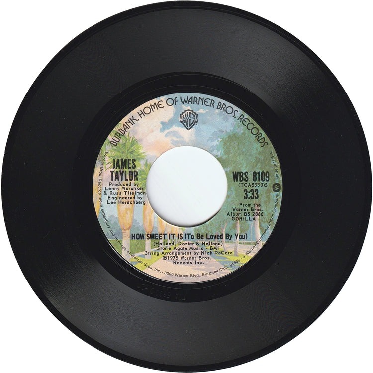 James Taylor - How Sweet It Is (To Be Loved By You) / Sarah Maria