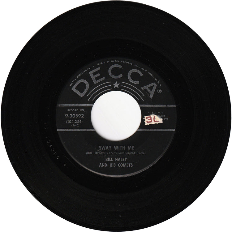 Bill Haley & his Comets - Skinny Minnie / Sway With Me