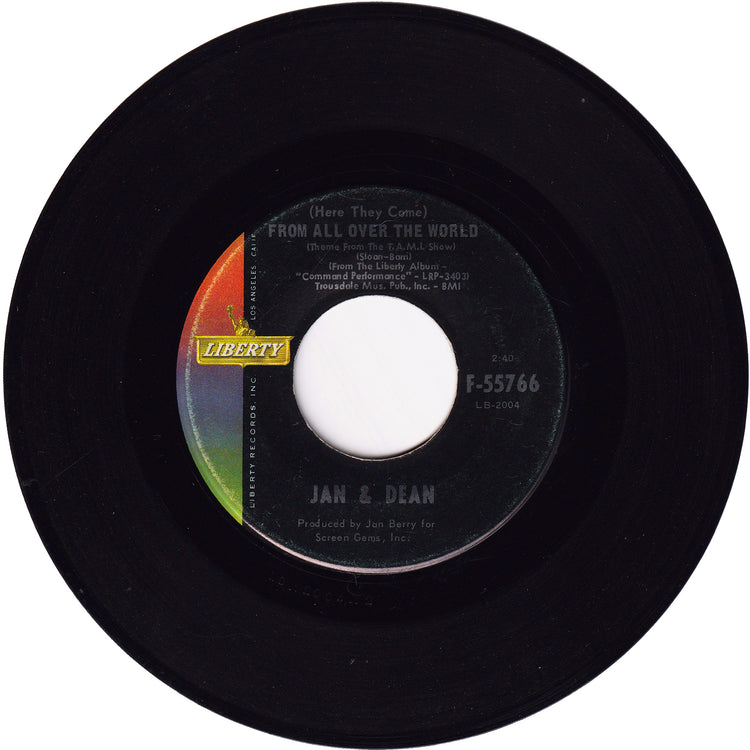 Jan & Dean - Freeway Flyer / (Here They Come) From All Over The World