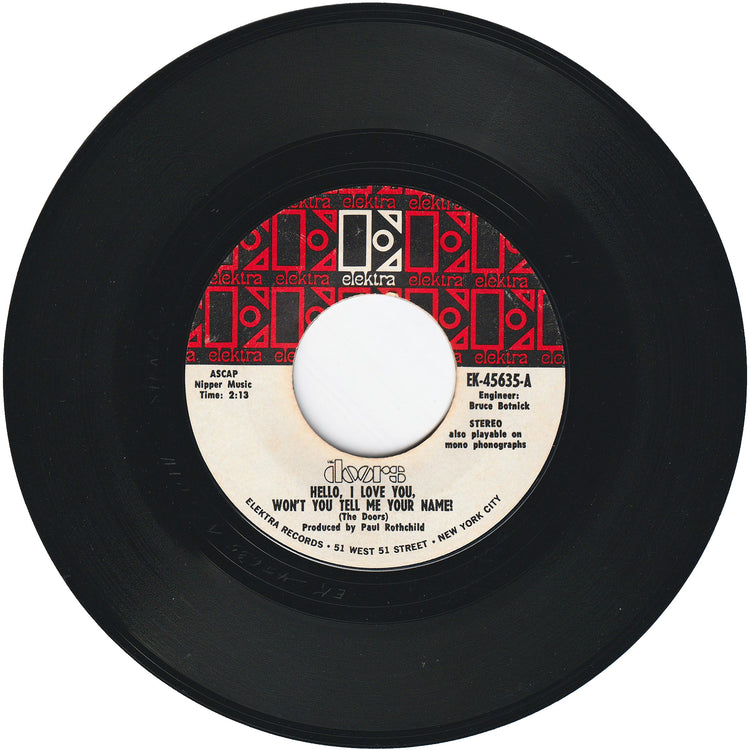 The Doors - Hello, I Love You, Won't You Tell Me Your Name? / Love Street