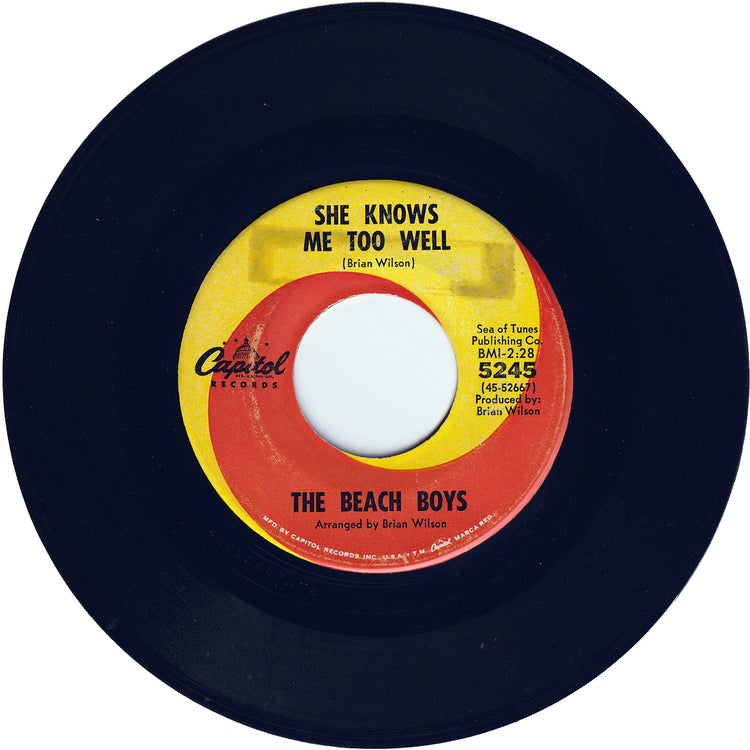 The Beach Boys - When I Grow Up (To Be A Man) / She Knows Me Too Well