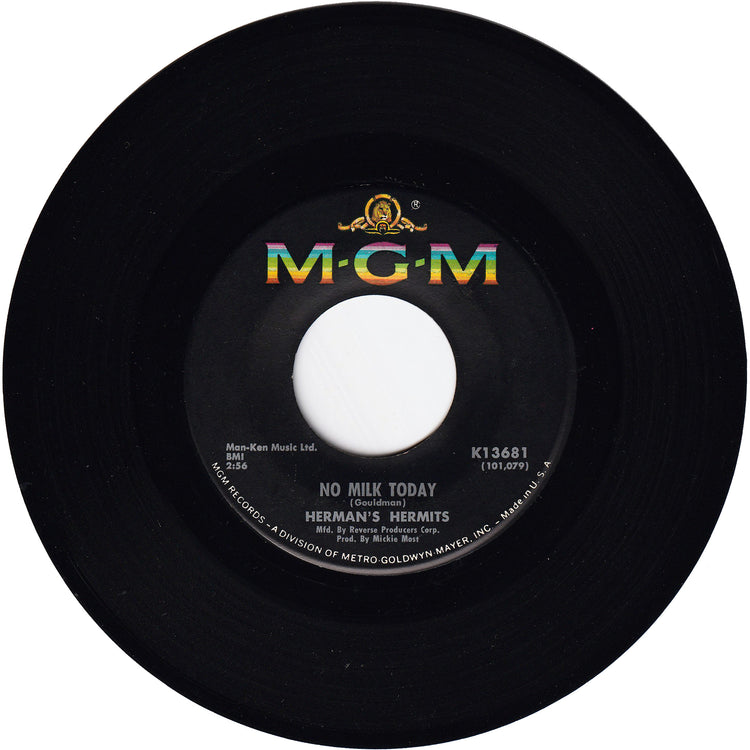Herman's Hermits - There's A Kind Of Hush / No Milk Today
