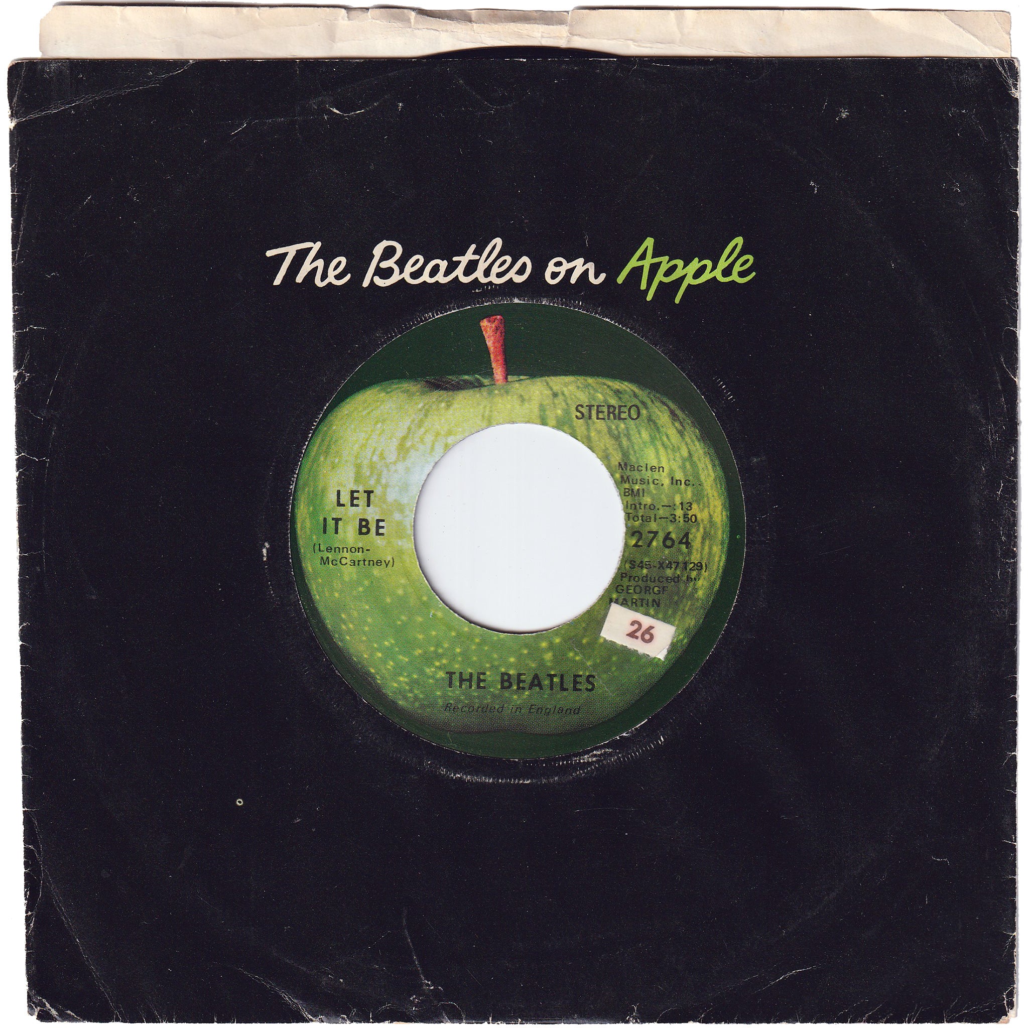 洋楽 THE BEATLES Let it be / You know my name The Beatles - Let It Be / You Know My Name (Look Up My Number