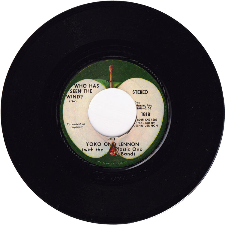 John Lennon with The Plastic Ono Band - Instant Karma (We All Shine On) / Who Has Seen The Wind?