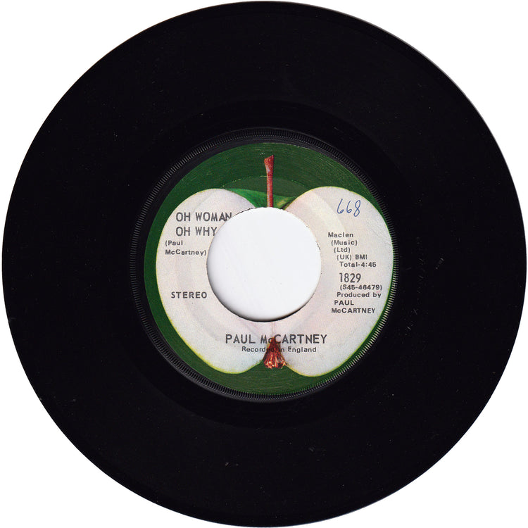Paul McCartney - Another Day / Oh Woman Oh Why