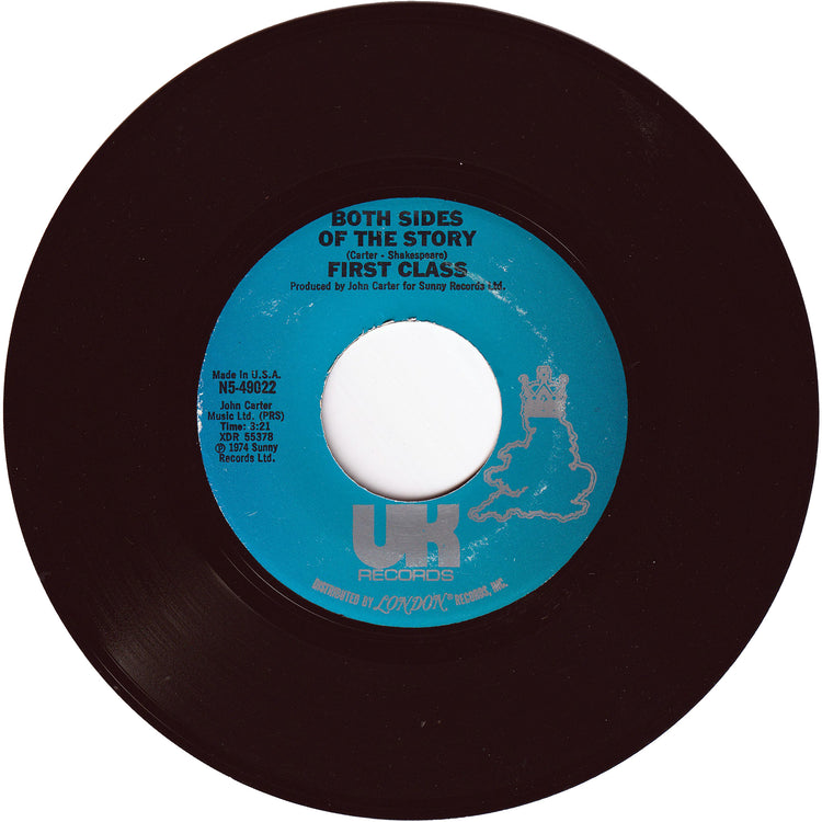 First Class - Beach Baby / Both Sides Of The Story