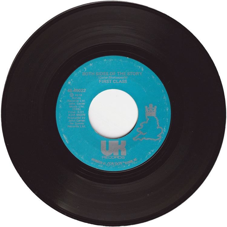 First Class - Beach Baby / Both Sides Of The Story