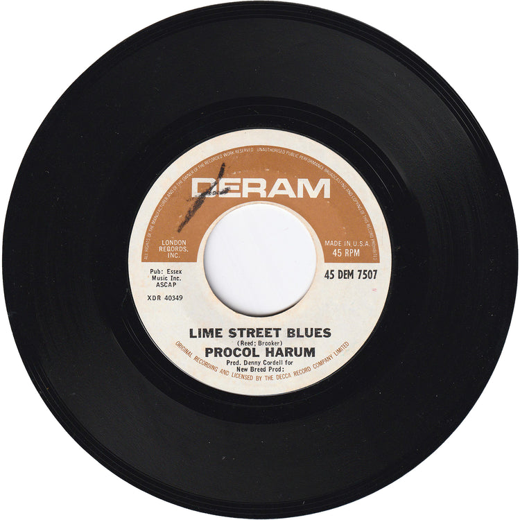 Procol Harum - A Whiter Shade Of Pale / Lime Street Blues