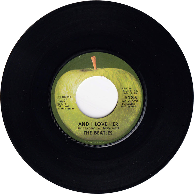 The Beatles - If I Fell / And I Love Her (Re-Issue)