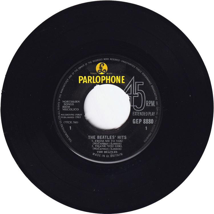 The Beatles - The Beatles' Hits [UK, 45rpm, 7inch, EP]