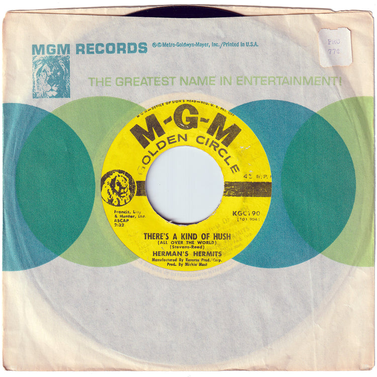 Herman's Hermits - There's A Kind Of Hush / No Milk Today (Re-Issue)