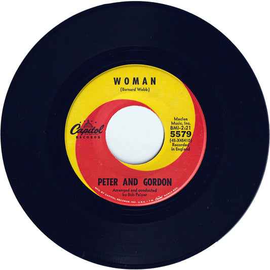 Peter & Gordon - Woman / Wrong From The Start