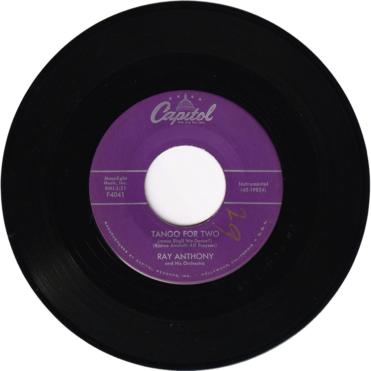 Ray Anthony - Peter Gunn / Tango For Two