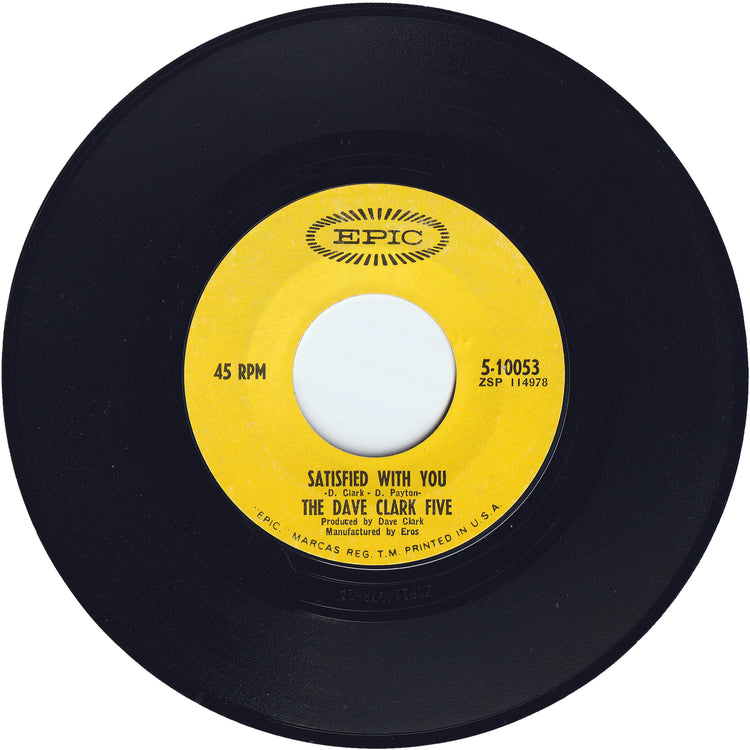 The Dave Clark Five - Don't Let Me Down / Satisfied With You
