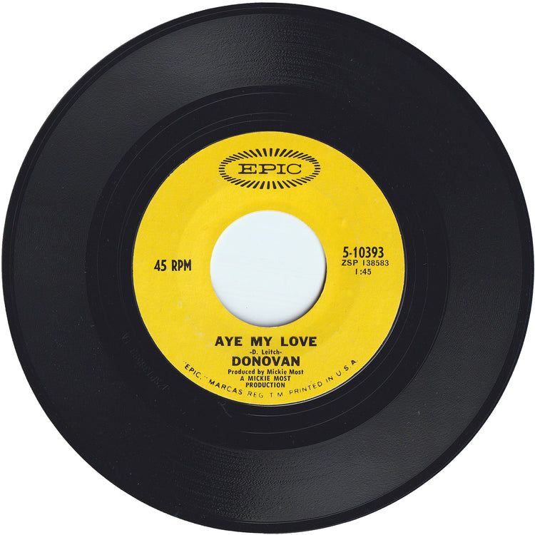 Donovan - Lalena / Aye My Love