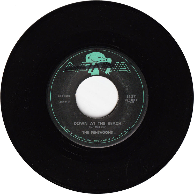 The Pentagons - To Be Loved / Down At The Beach