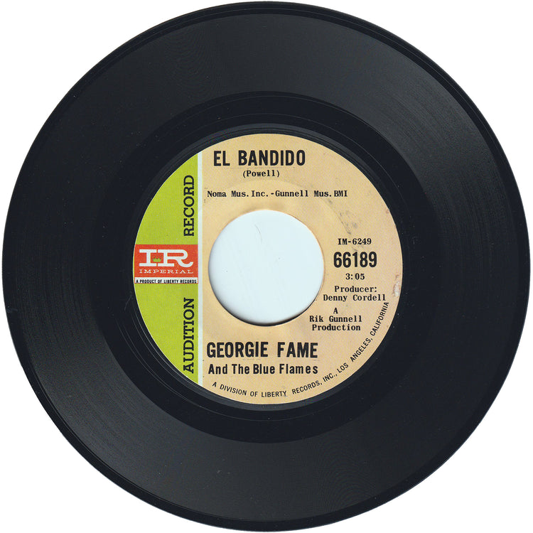 Georgie Fame & The Blue Flames - Get Away / El Bandido (Promo)