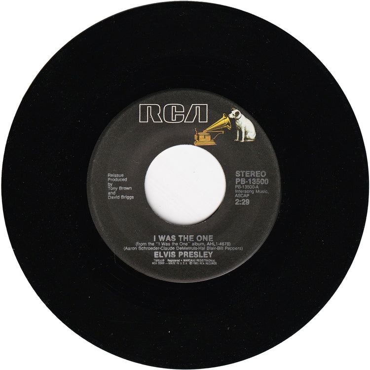 Elvis Presley - Wear My Ring Around Your Neck / I Was The One (Re-Issue)