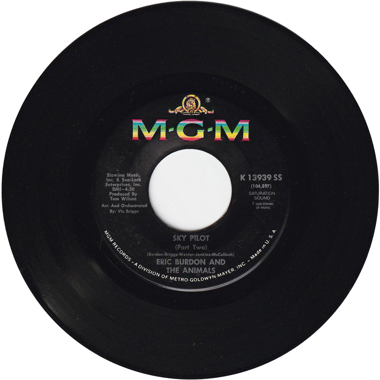 The Animals - Sky Pilot Part 1 / Sky Pilot Part 2
