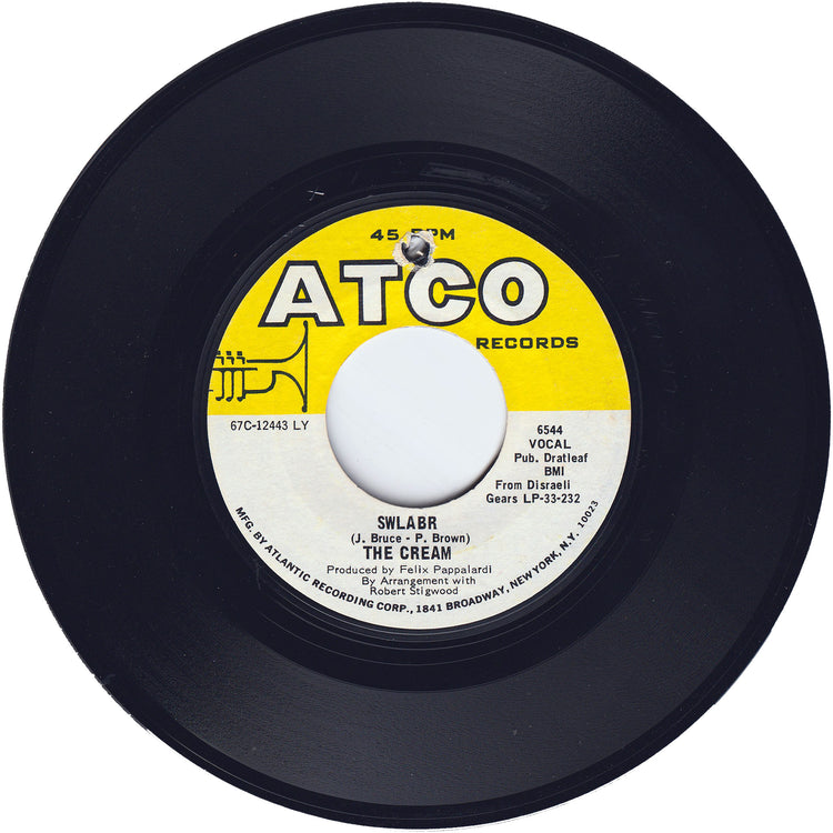 Cream - Sunshine Of Your Love / Swlabr