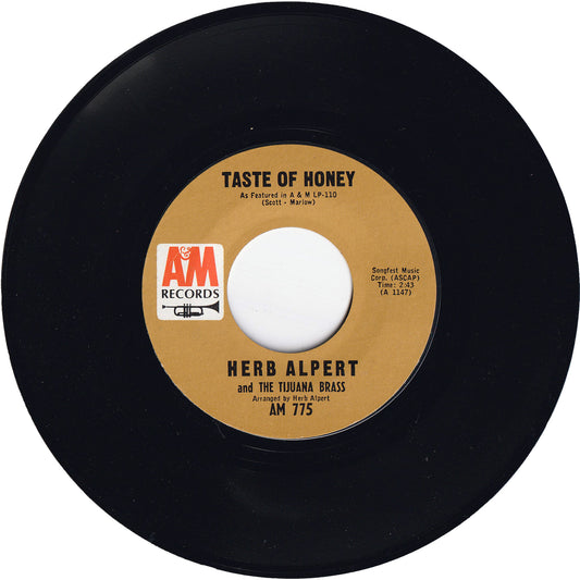 Herb Alpert & The Tijuana Brass - Taste Of Honey / 3rd Man Theme