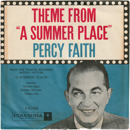Percy Faith - The Theme From A Summer Place / Go-Go-Po-Go (w/PS)