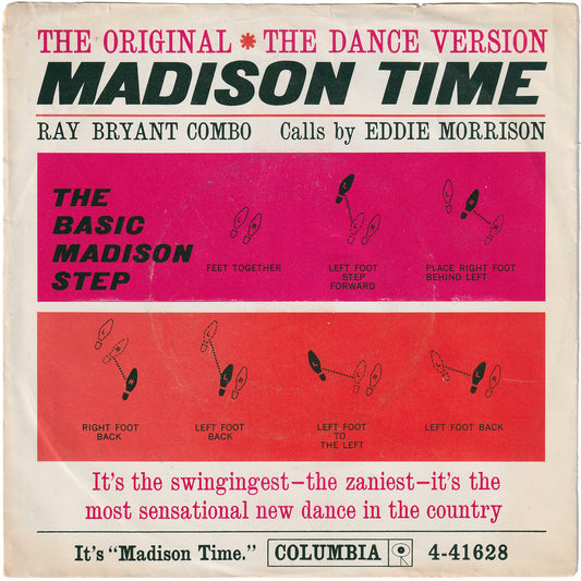 Ray Bryant Combo - The Madison Time Part 1 / The Madison Time Part 2 (w/PS)